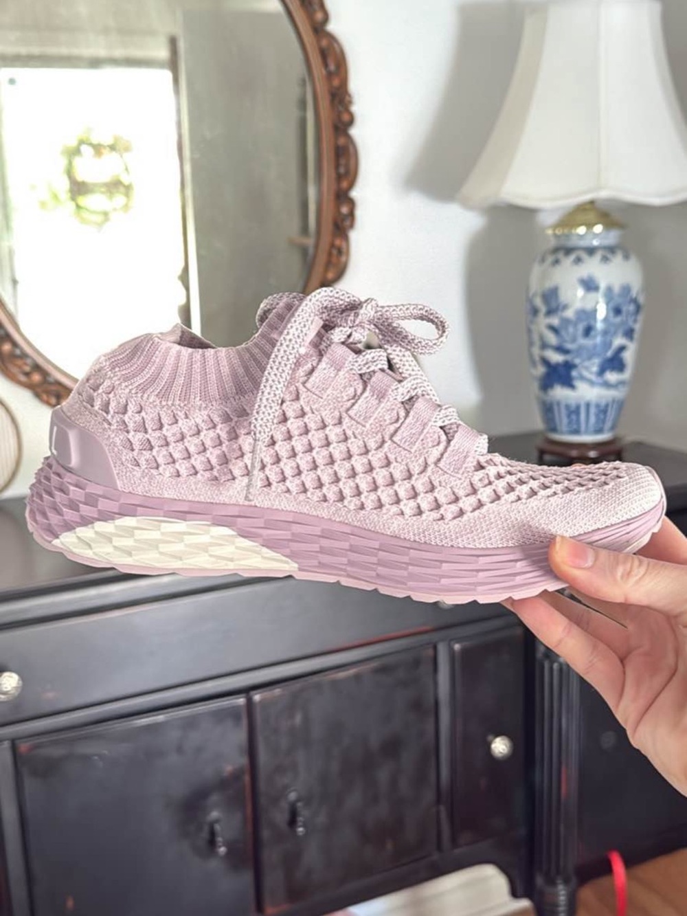 Nobull Diamond Knit Runner Lilac